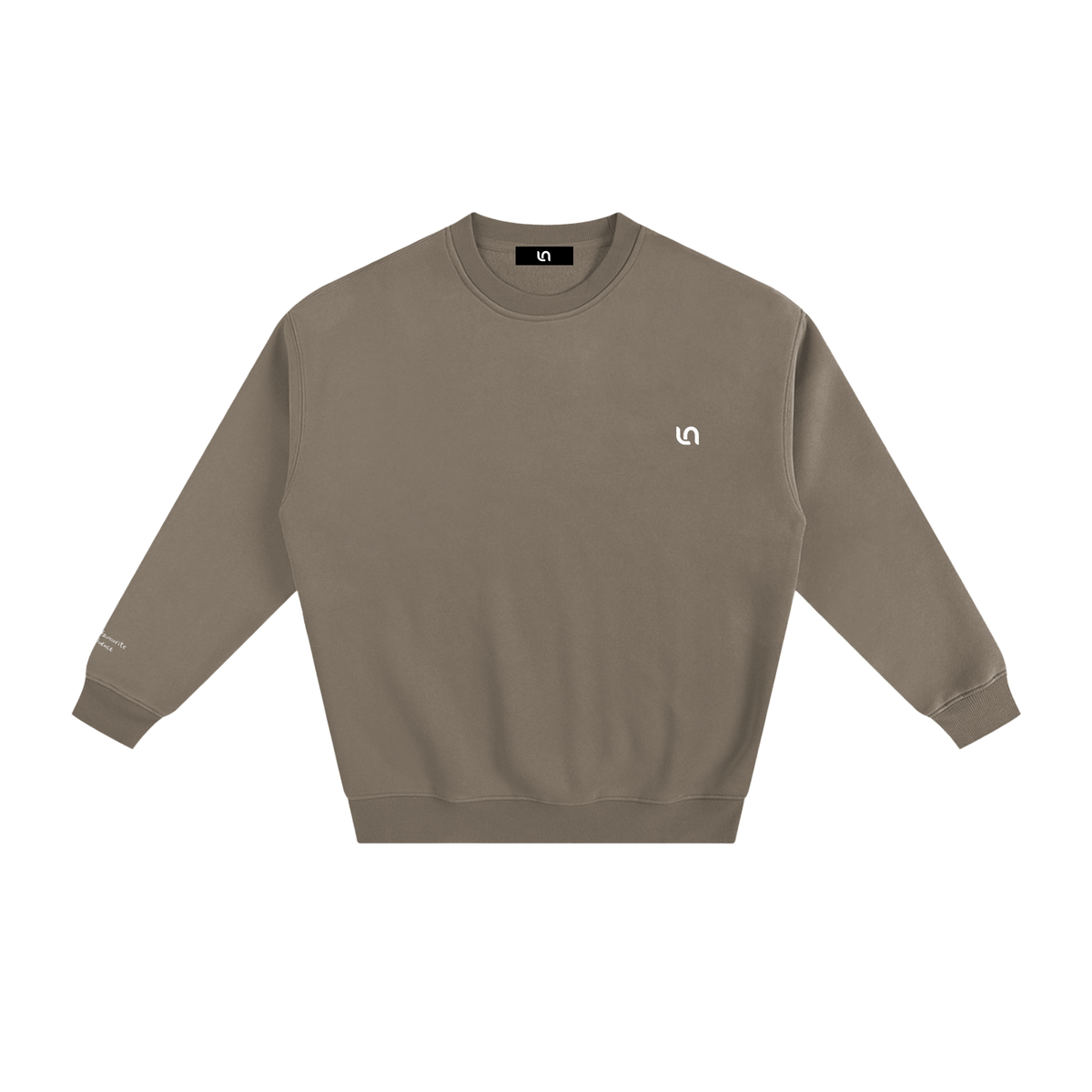 Smaller notes - You're my favourite bad influence Fleeced Sweatshirt