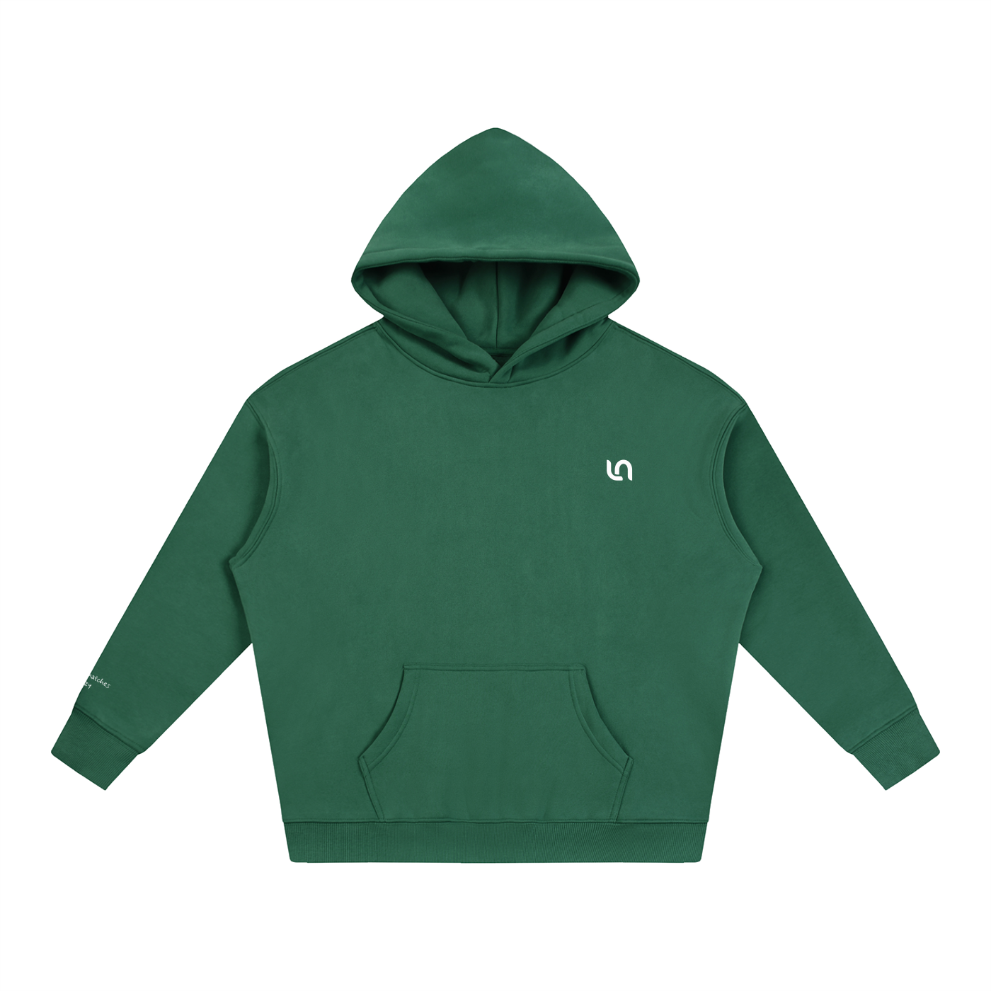 Smaller Notes - Your crazy matches my crazy -  Oversize Fleeced Hoodie HT