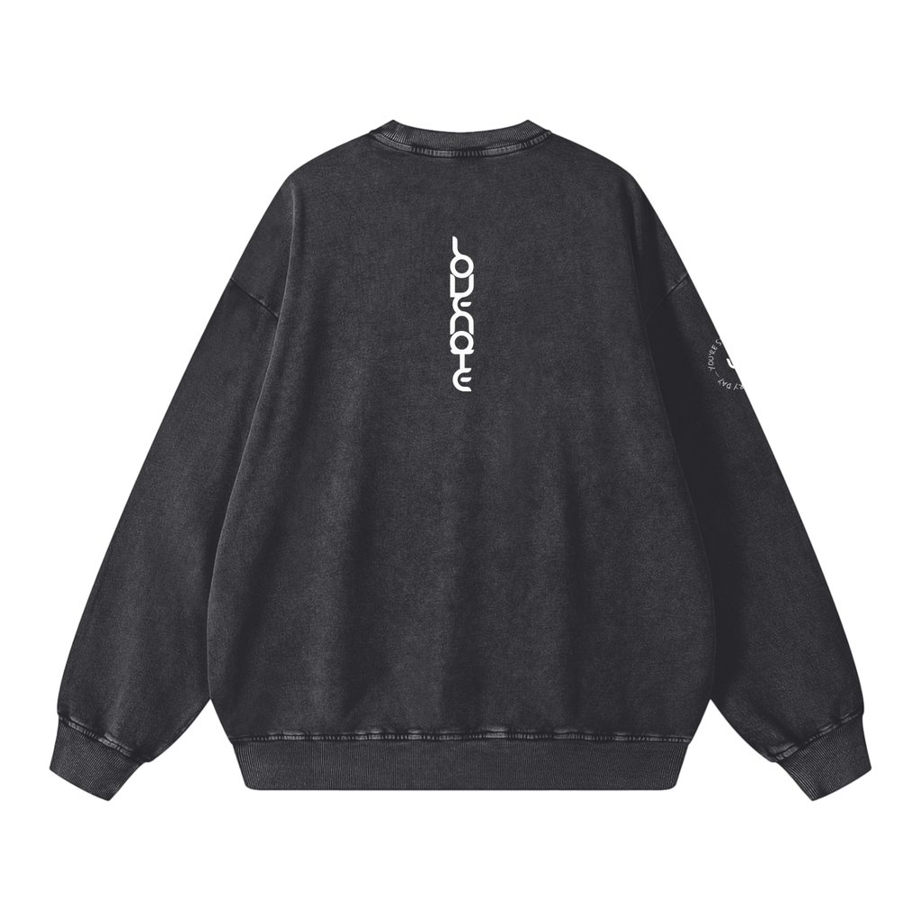 You're special and loved every day - snow washed Oversized Sweatshirt
