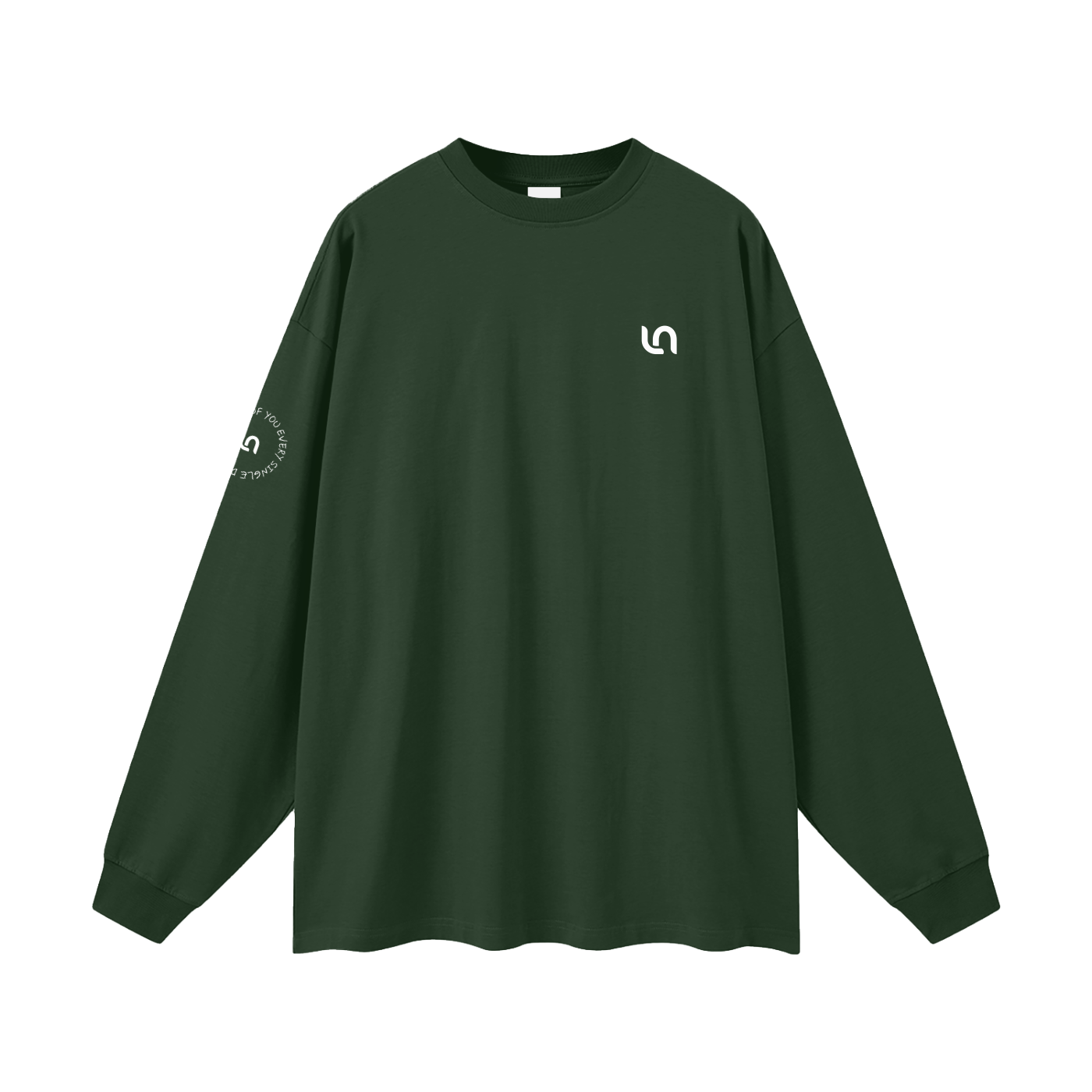 Proud of you every single day Oversized Unisex Long Sleeve T-Shirt