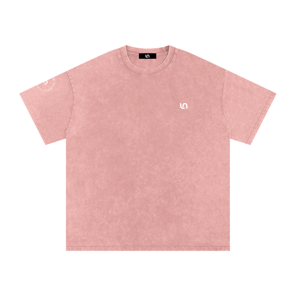 I'd choose you every time - Snow Washed Oversized Cotton T-Shirt