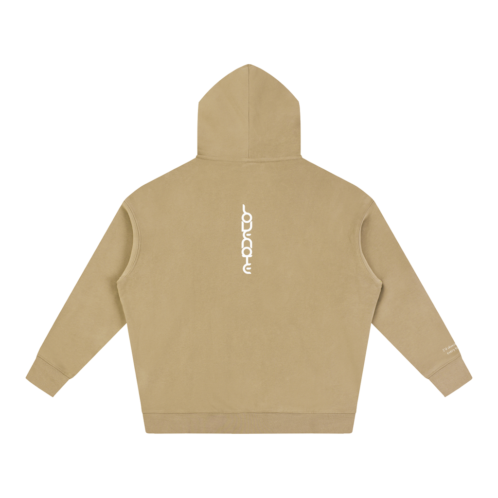 Smaller Notes - I'd choose you every time -  Oversize Fleeced Hoodie HT