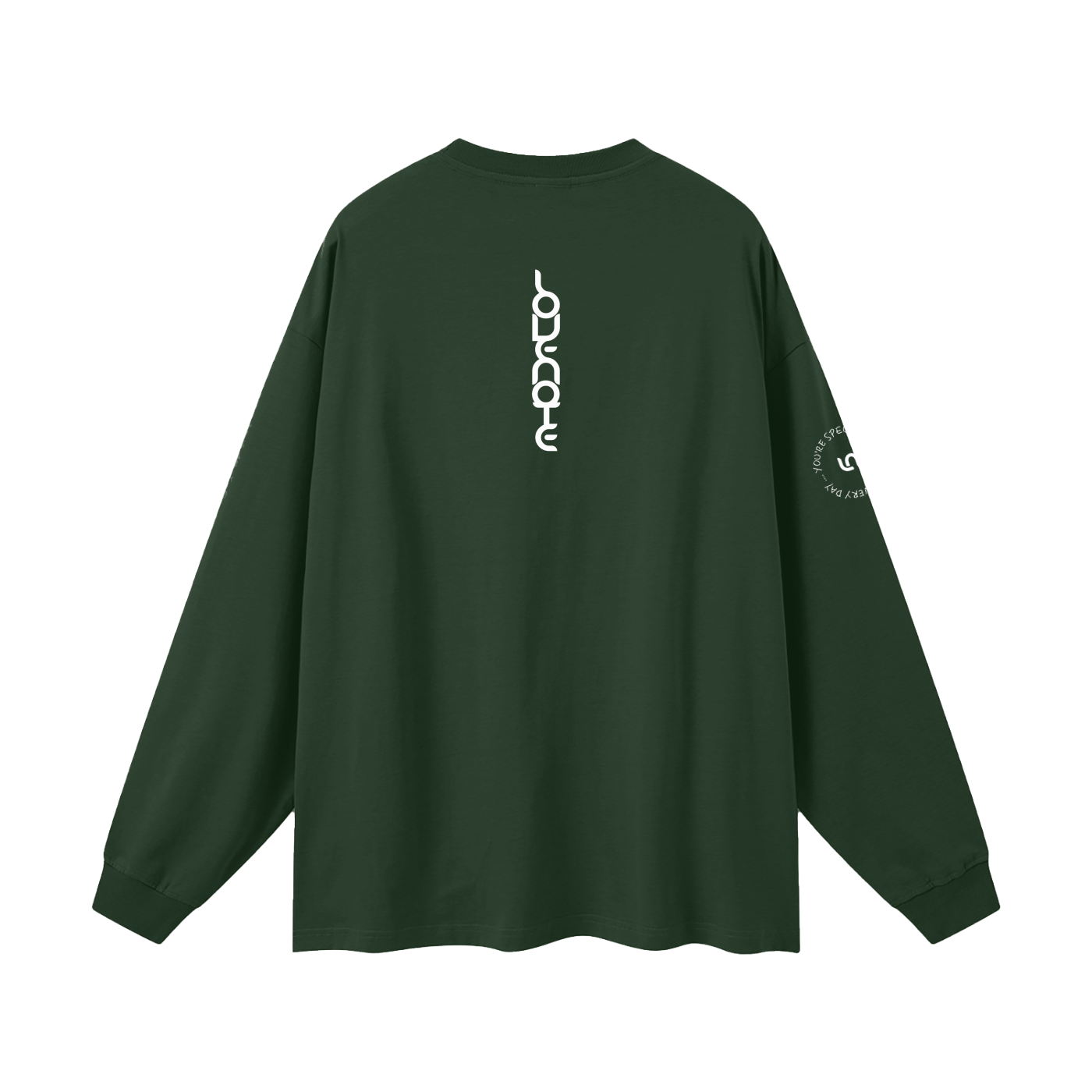 You're special and loved every day Oversized Unisex Long Sleeve T-Shirt
