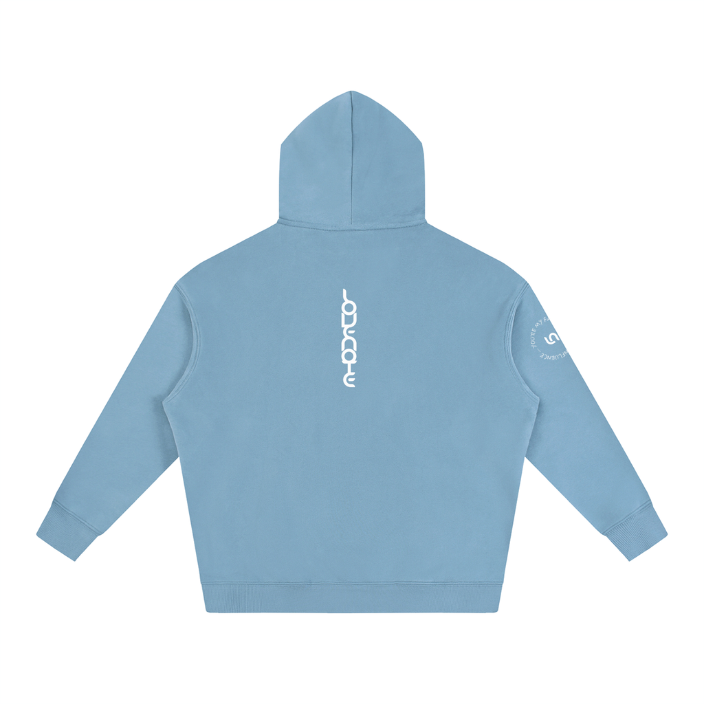 You’re my favourite bad influence Oversize Fleeced Hoodie