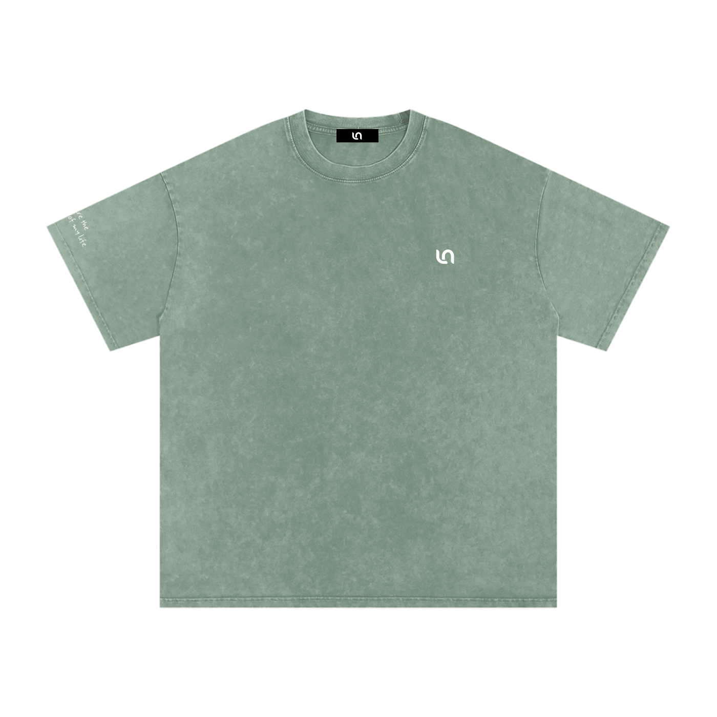 Smaller Notes - You are the highlight of my life - Snow Washed Oversized Cotton T-Shirt