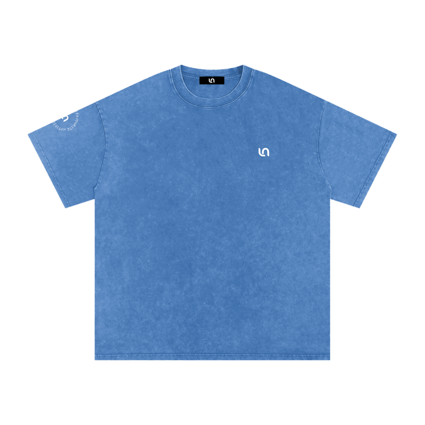 You're my favourite notification - Snow Washed Oversized Cotton T-Shirt