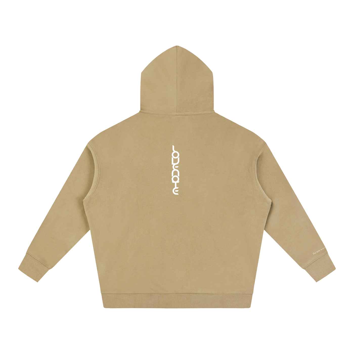 Smaller Notes - You are my soul sister  -  Oversize Fleeced Hoodie