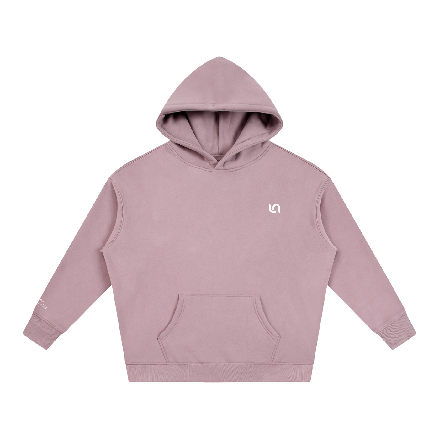 Smaller Notes - You are the highlight of my life  -  Oversize Fleeced Hoodie HT