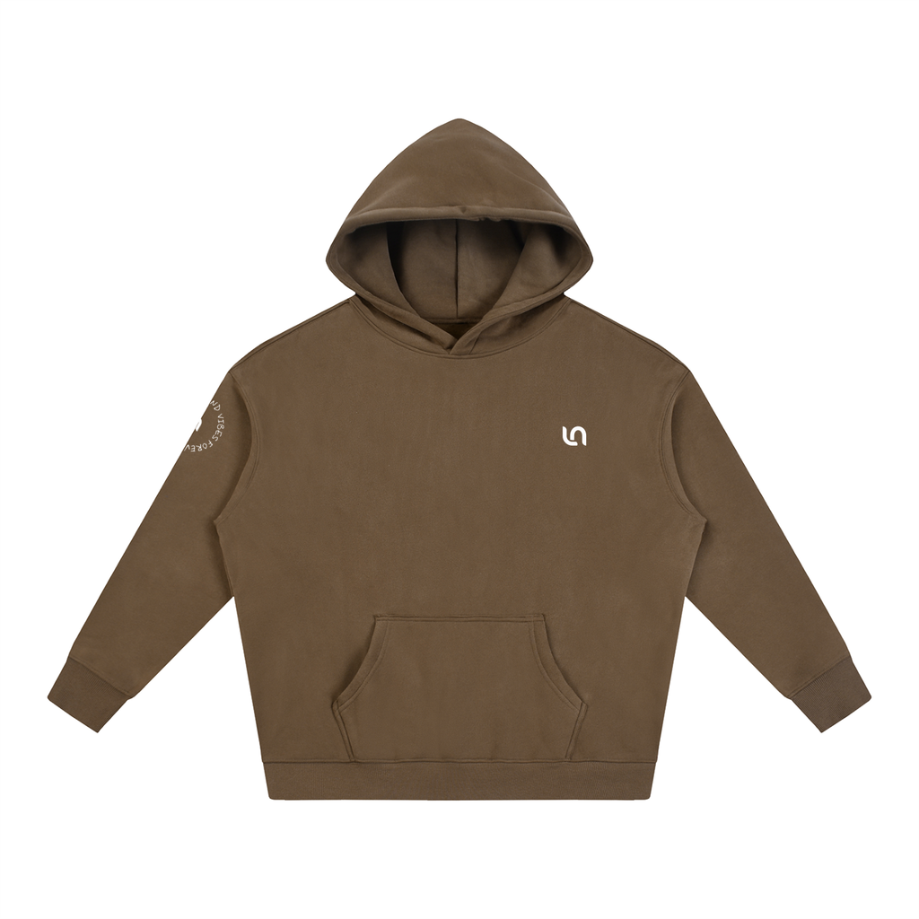 Best friend vibes forever Oversize Fleeced Hoodie