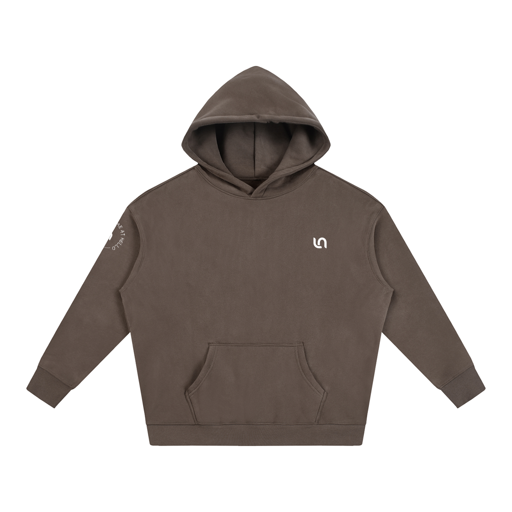You had me at hello Oversize Fleeced Hoodie