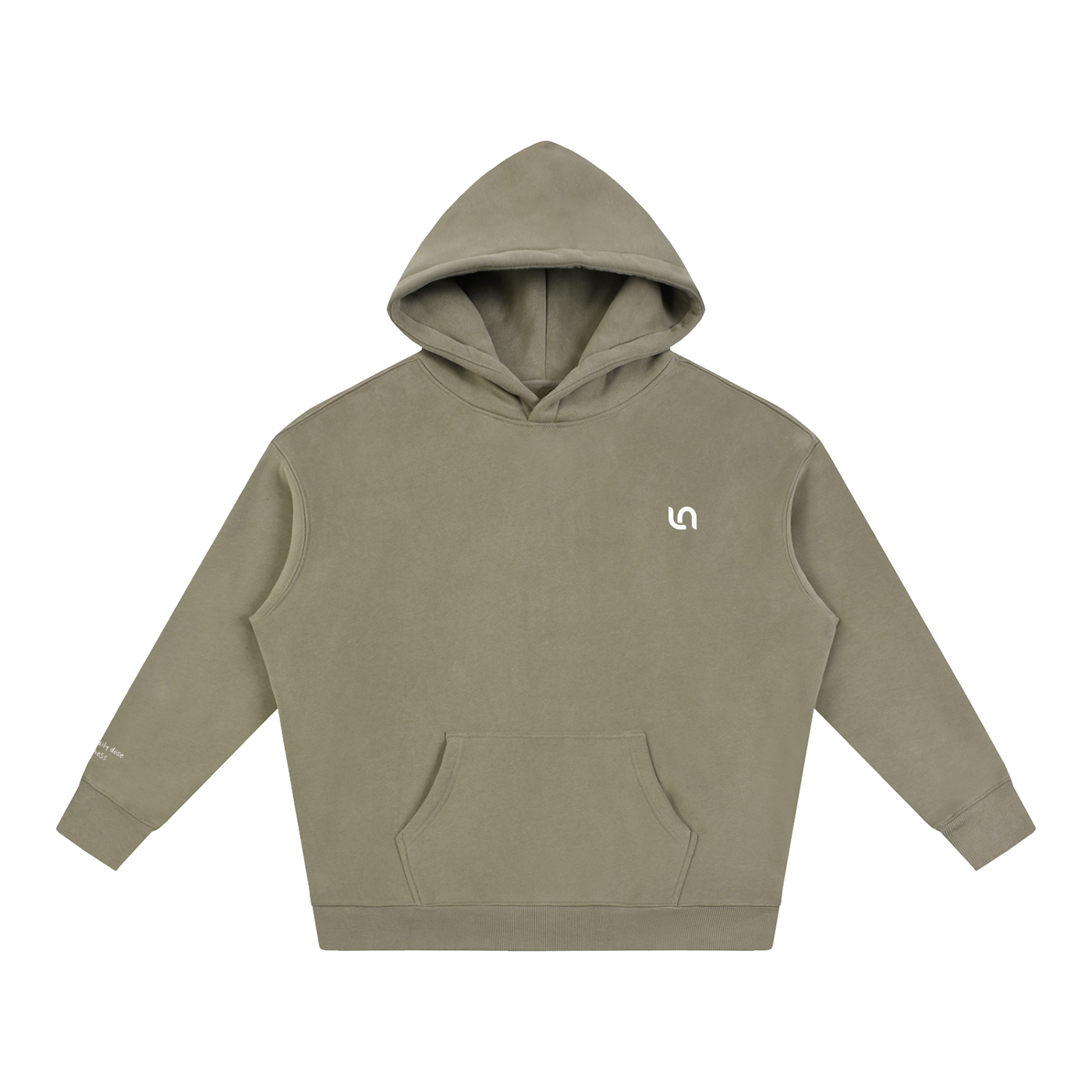 Smaller Notes - You're my daily dose of happiness -  Oversize Fleeced Hoodie HT