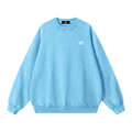 Your crazy matches my crazy - snow washed Oversized Sweatshirt
