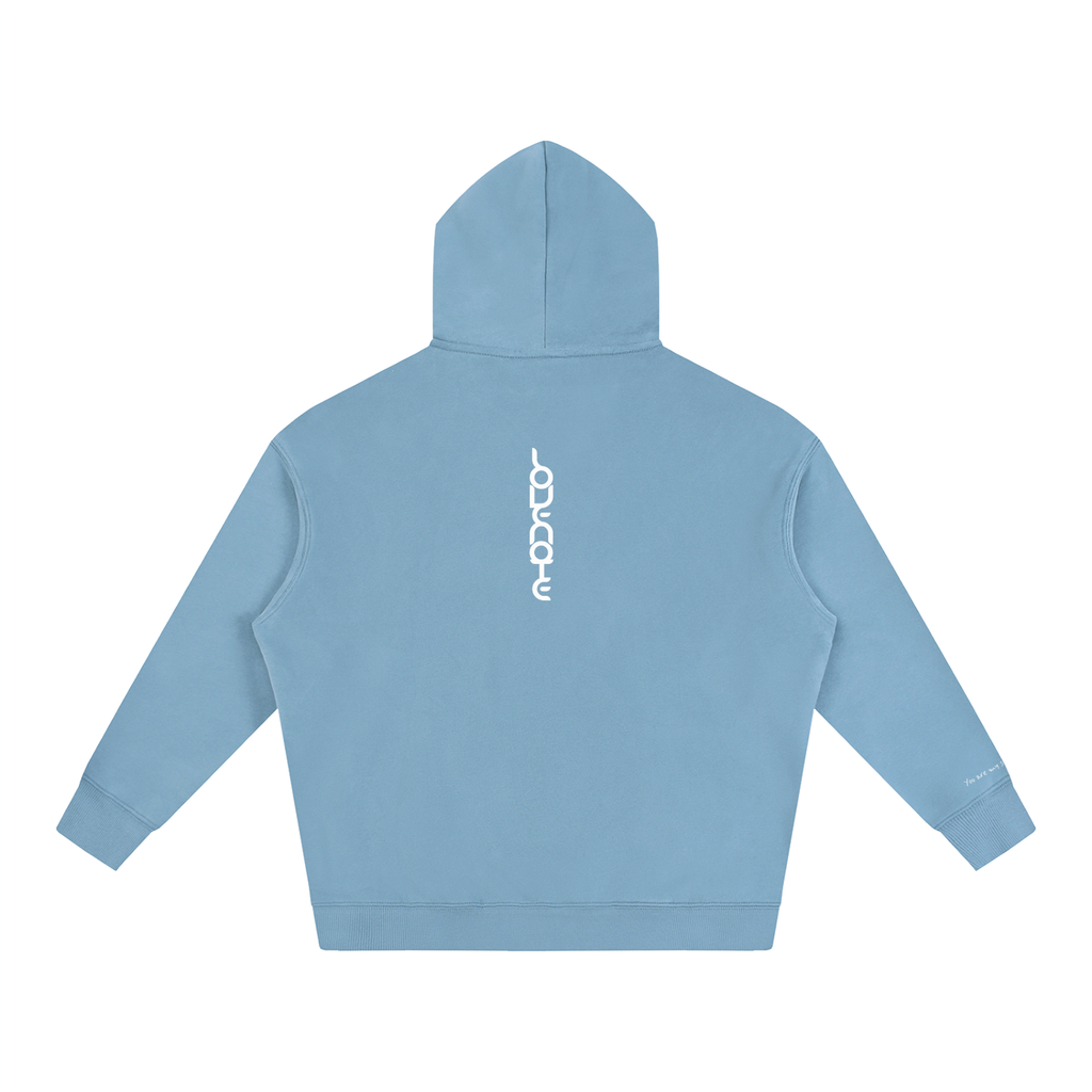 Smaller Notes - You are my soul sister  -  Oversize Fleeced Hoodie