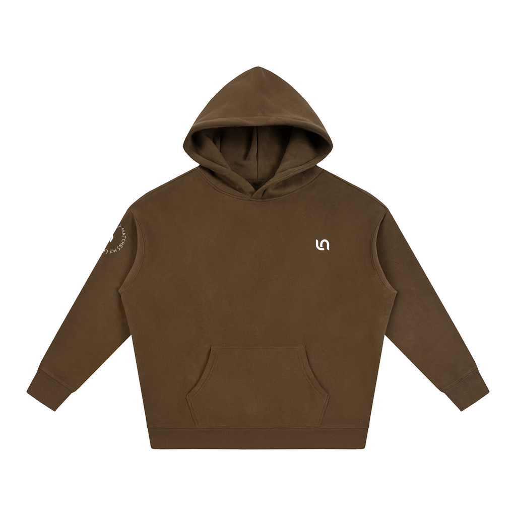 Your crazy matches my crazy Oversize Fleeced Hoodie